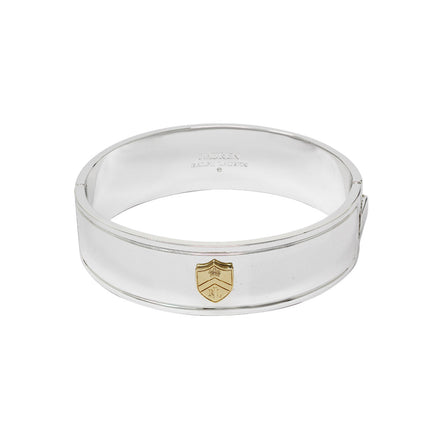 BRAZALETE MARCA RALPH LAUREN BITONO DE SILUETA BRAZALETE DETALLE LOGO ESCUDO