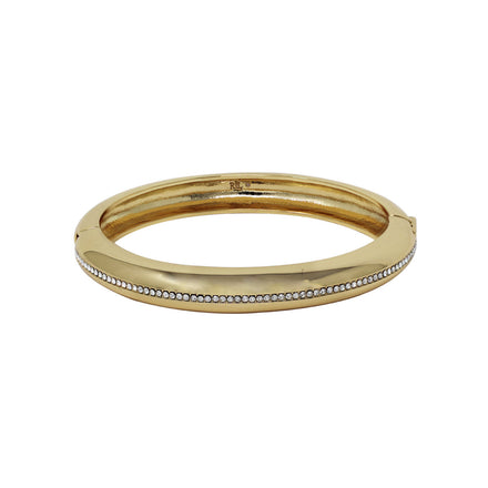 BRAZALETE MARCA RALPH LAUREN DORADO DE SILUETA BRAZALETE