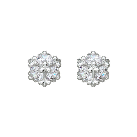 Aretes Napier Para Dama Color Plateado 60533852-G03