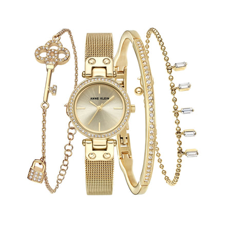 Reloj Anne Klein Para Dama Brazalete De Policarbonato Color Bitono