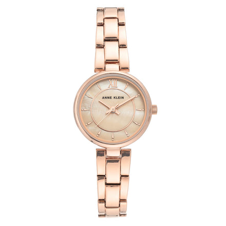 Reloj Anne Klein Para Dama Brazalete De Ceramica Color Taupe