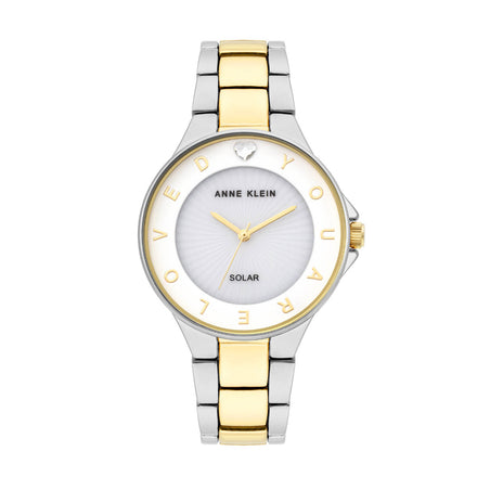 Reloj Anne Klein Para Dama Brazalete De Acero Color Oro Rosa