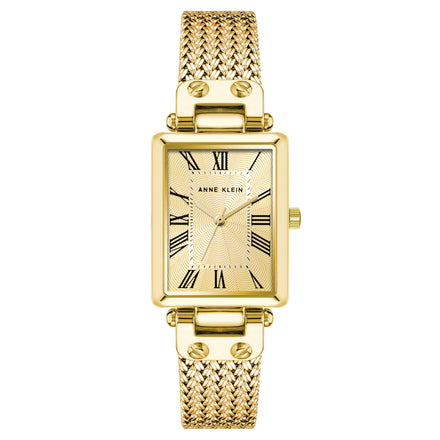 Reloj Anne Klein Para Dama Brazalete De Acero Color Oro Rosa