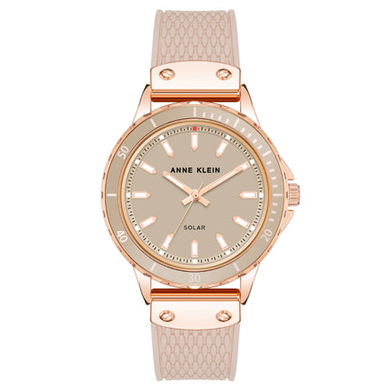 Reloj Anne Klein Para Dama Brazalete De Acero Color Oro Rosa