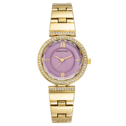 Reloj Anne Klein Para Dama Brazalete De Acero Color Oro Rosa