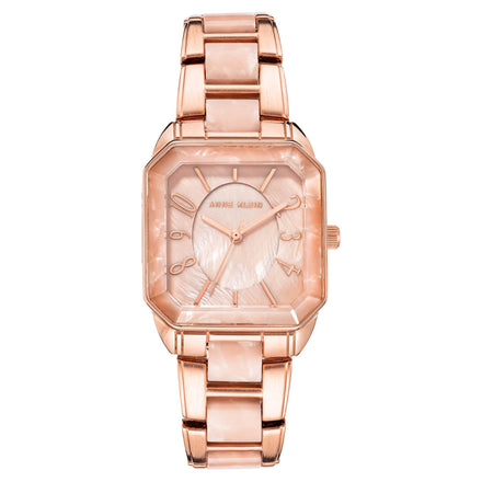 Reloj Anne Klein Para Dama Brazalete De Acero Color Oro Rosa