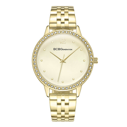 Reloj Bcbg Para Dama Correa De Piel Color Blanco