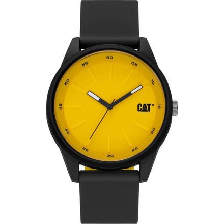 RELOJ CAT INSIGNIA MATERIAL SILICON CORREA COLOR NEGRO